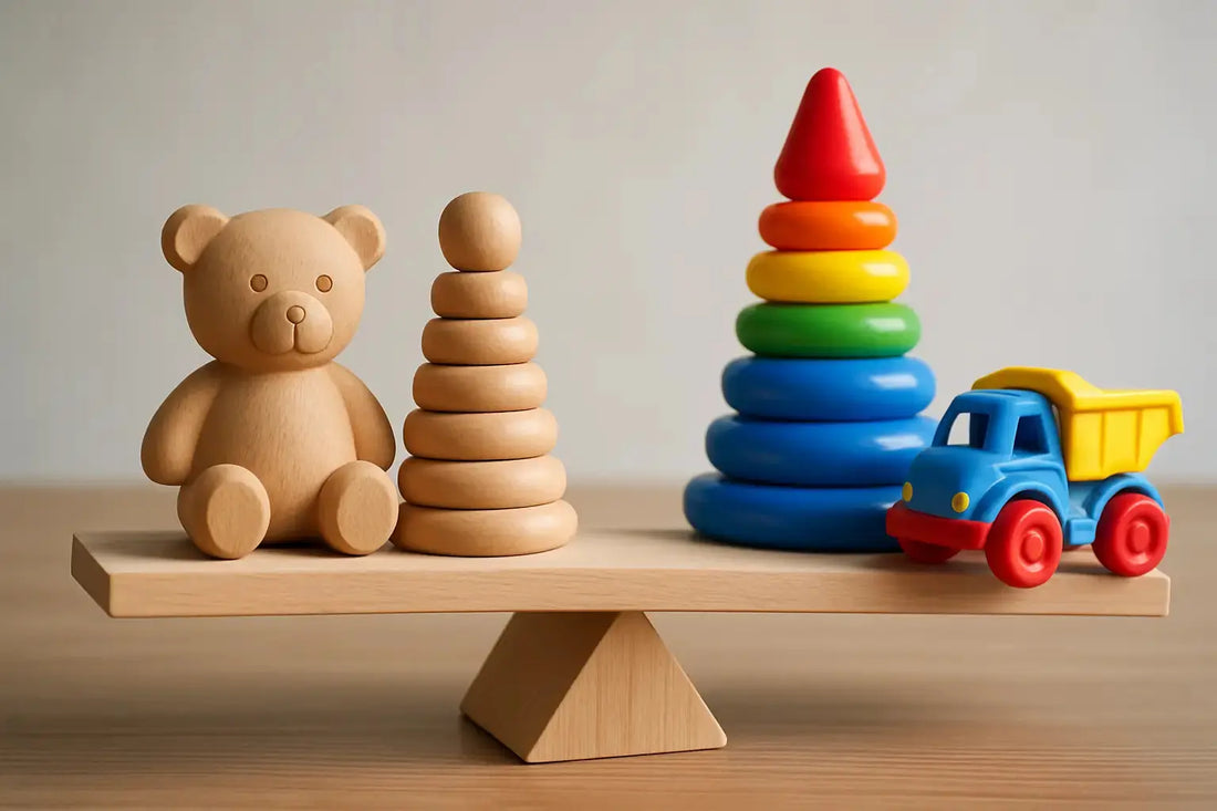 Wooden Toys vs Plastic Toys: What Matters Most? - Atypical Journey Store