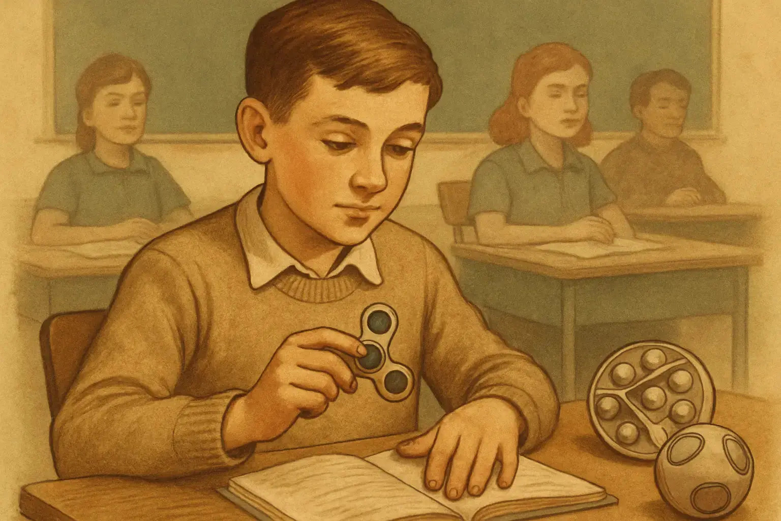 Quiet Fidget Toys That Work in Class - Atypical Journey Store
