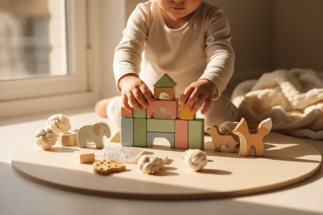 Child engaging in imaginative sensory play supporting neurodivergent learning