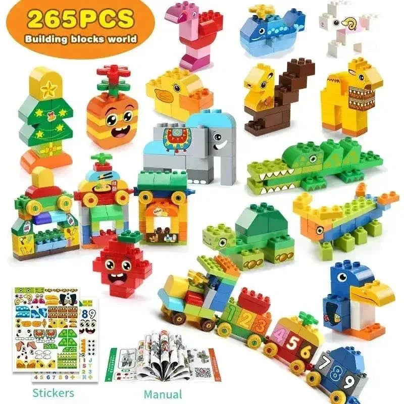 Marble Run Big Block Toy DIY Building Block - Atypical Journey Store