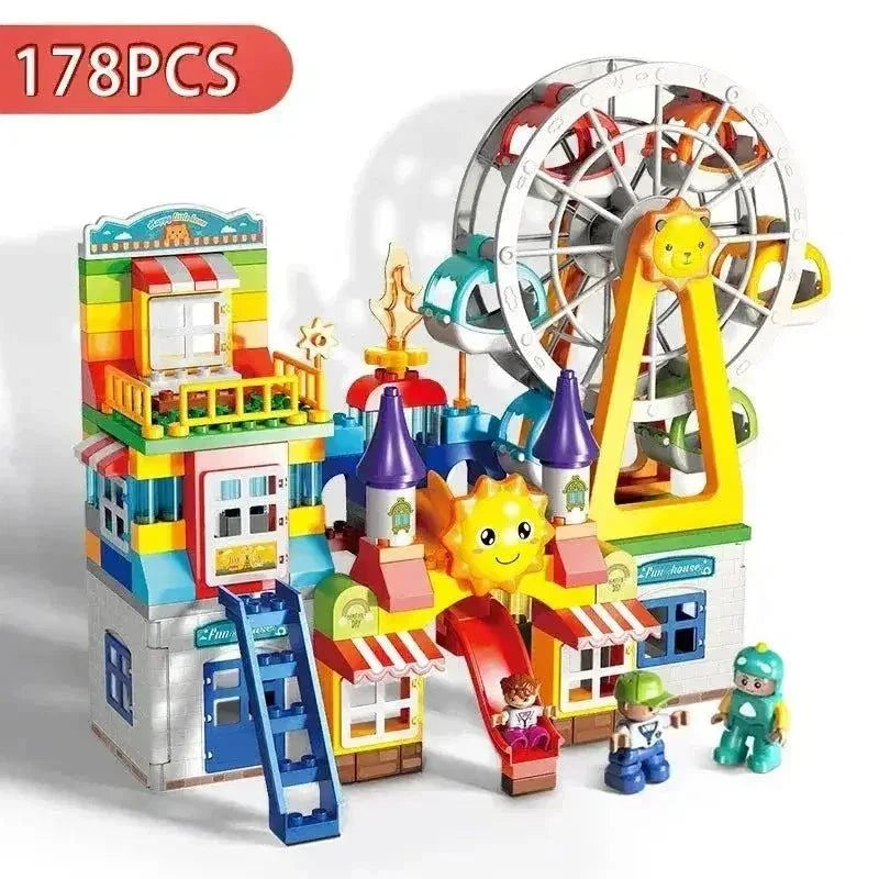 Marble Run Big Block Toy DIY Building Block - Atypical Journey Store
