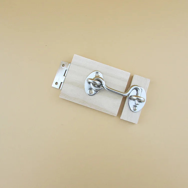 Wooden Busy Board DIY Toy Baby Montessori Sensory Activity Board Accessories For Children Locks Busyboard Parts Educational Toys Atypical Journey Store