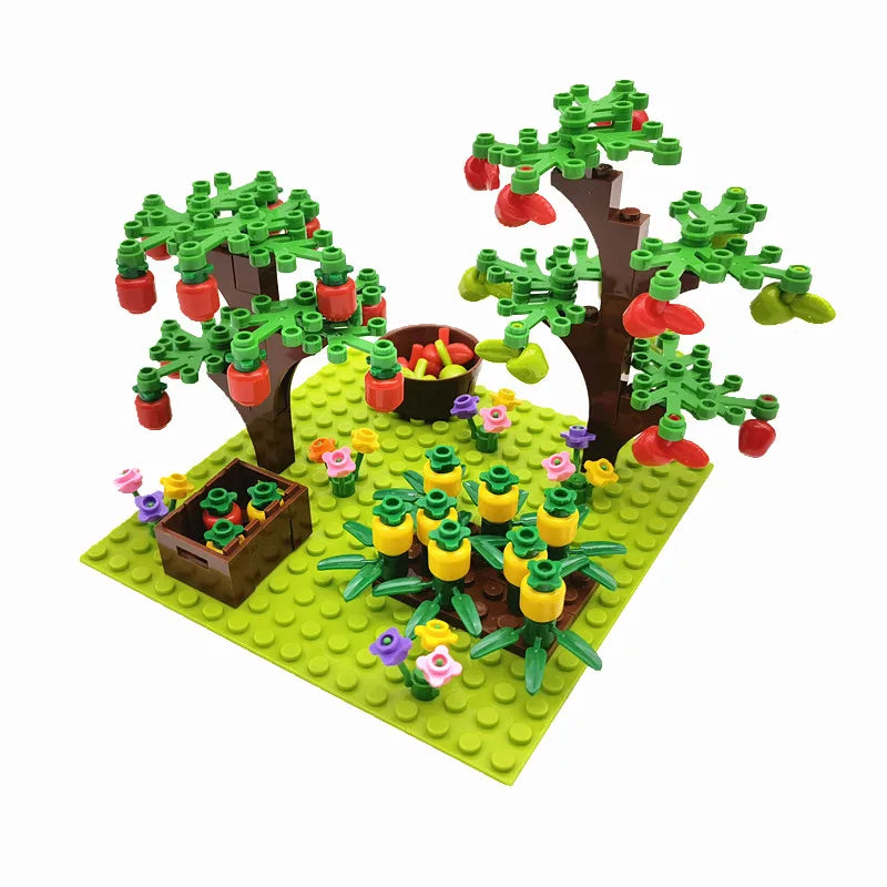 Creative City Farm Building Blocks Set with Animals: Pigpen, Doghouse, Henhouse Toys for Kids Atypical Journey Store