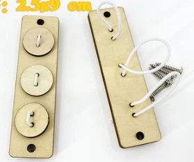 Wooden Busy Board DIY Toy Baby Montessori Sensory Activity Board Accessories For Children Locks Busyboard Parts Educational Toys Atypical Journey Store