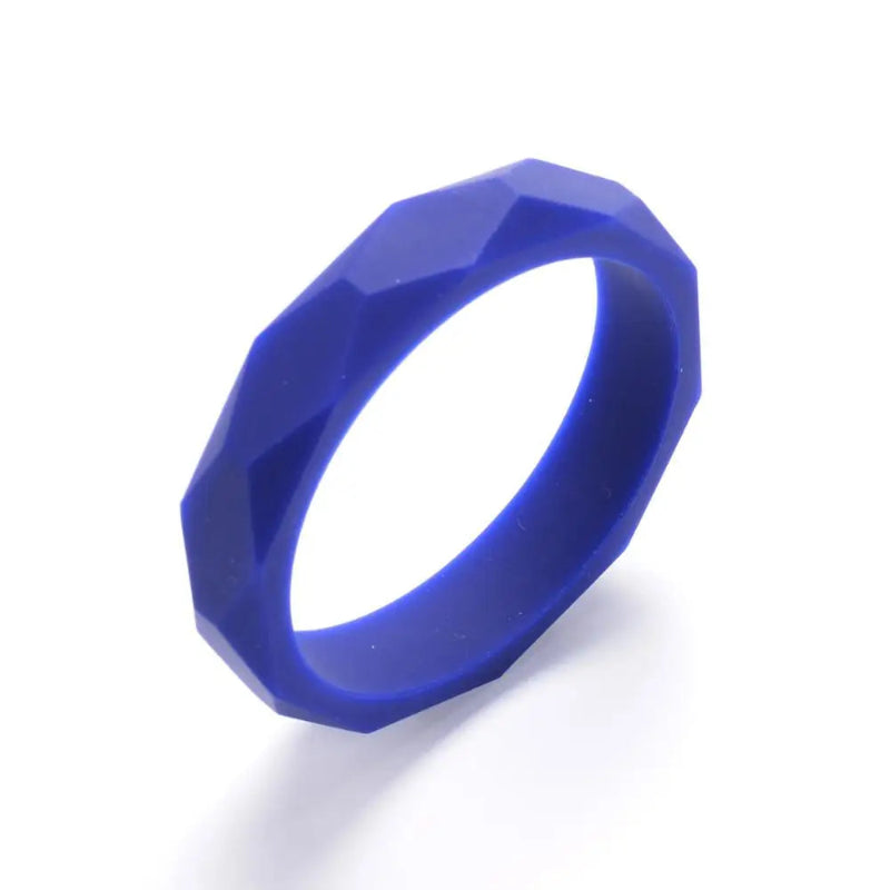 LOFCA 1PC Teething Bracelet Silicone Baby Bangle Teether Wristband Aldut Size Fashion Chew Toy Silicone Beads Nursing Jewelry Atypical Journey Store