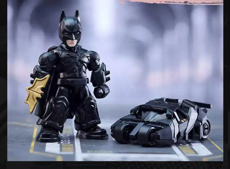 Blokees DC Hero Star Combination Batman Building Blocks Toys  Defender Bat Shadow Breaking Dawn Collectible Cartoon Model Gifts Atypical Journey Store