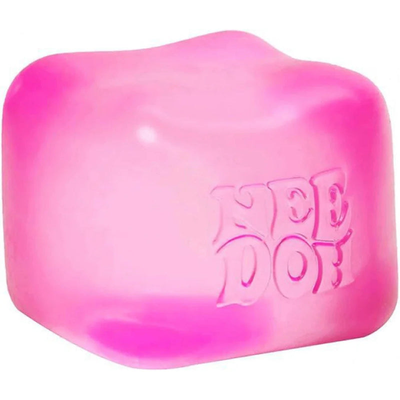 Schylling NeeDoh Nice Cube Sensory Squeeze Toy with Super Solid Squish Stress Relief Anxiety Sensory Tool Stress Reliever Toys Atypical Journey Store