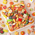 Miniature Food Toys resin dolls for dollhouse kitchen play set