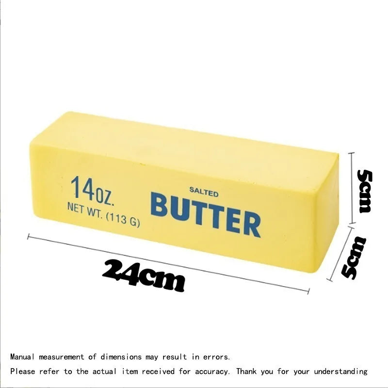 Realistic 14oz Big Size Butter Stick Chocolate Slow Rising Squishy Toy Slow Rebound Stress Relief Squeeze Sensory Fidget Toy Atypical Journey Store