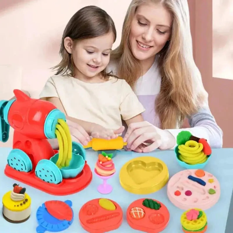 Play Dough Tools 3 in 1 colorful clay mold kit for kids creative play