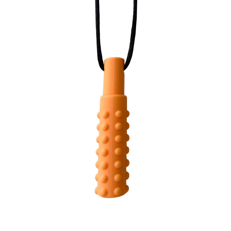 1pcs Silicone Teether Kids Chew Necklace Sensory Chewy Pendant Oral Motor Toys Therapy Tools for Autism ADHD chidren's goods Atypical Journey Store
