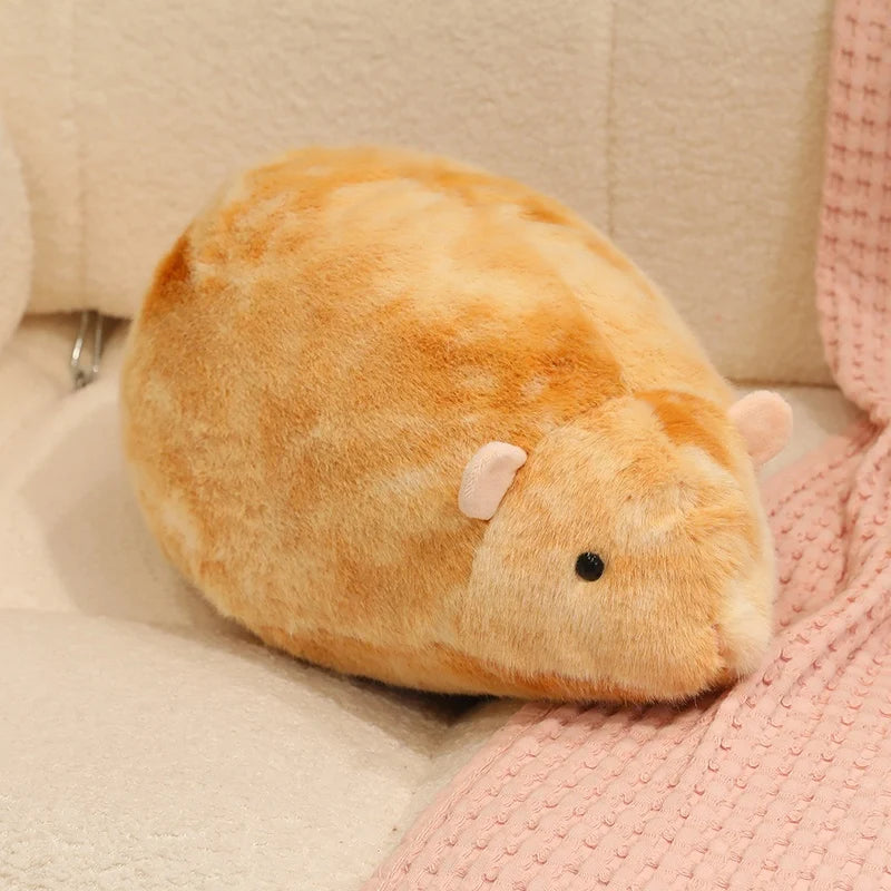 13/35CM Cute Golden hamster Plush Pillow Toys Soft Stuffed Pet Animal Doll Small Mouse Pendant Keychain Funny Gifts for Kids Atypical Journey Store