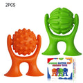 2PCS Sensory Silicone Fidget Toys with Spinning Suction Cups for Anxiety Relief Atypical Journey Store