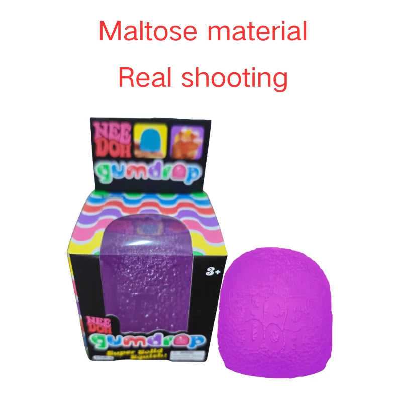 Schylling Mini Candy NeeDoh Gumdrop Soft Sensory Fidget Toy Stress Relief Squeeze Ball Blind Box Atypical Journey Store