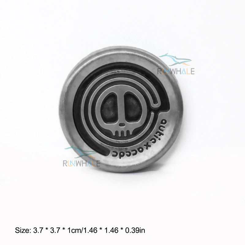 Metal Devil Milk Cap Fidget Anti Stress Toys Magnetic Haptic Coins Adult EDC Relieve Stress Sensory Toys Finger Spinner Gifts Atypical Journey Store