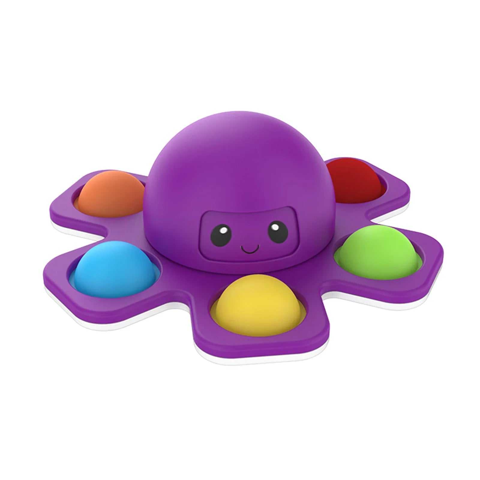 1PCS New Anti Stress Push Bubble Fidget Spinner Face-Changing Sensory Toy Push popete Spiner Stress Relief Fidget Toys For Kids Atypical Journey Store