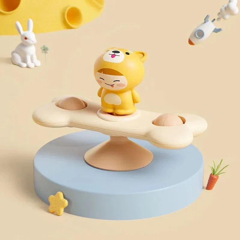 Montessori Baby Spin Cup - Sensory Bath Toy with Suction Base for Toddlers Atypical Journey Store
