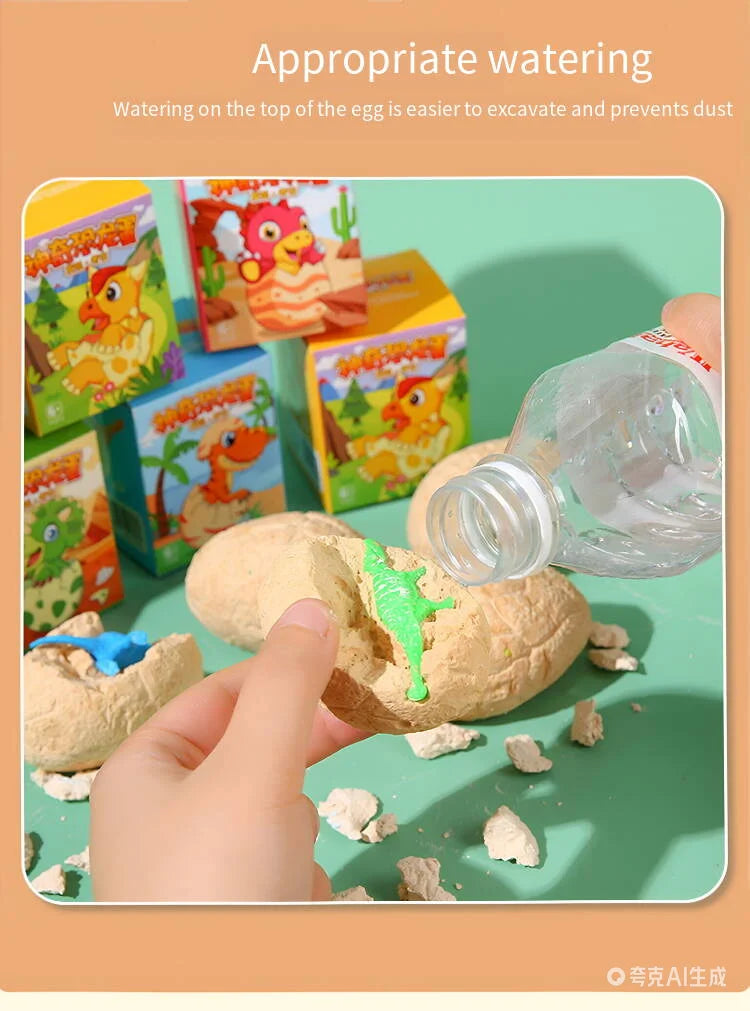 1/3/5pcs Dinosaur Egg Excavation Party Favors, Dig It Out Dinosaur Toys, Archaeology Kit for Kids Birthday Party & Goodie Bags Atypical Journey Store