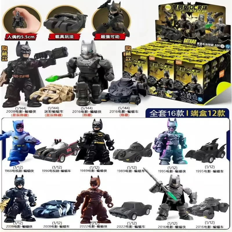 Blokees DC Hero Star Combination Batman Building Blocks Toys  Defender Bat Shadow Breaking Dawn Collectible Cartoon Model Gifts Atypical Journey Store