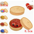 5.5/8.5cm Stress 1-12Pcs Dumpling Squash Toy Dampaline Squishy with Box Dumplings Sensory Squeeze Toy for  Relief Gift Birthday Atypical Journey Store