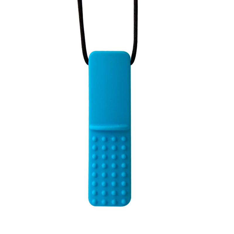 1pcs Silicone Teether Kids Chew Necklace Sensory Chewy Pendant Oral Motor Toys Therapy Tools for Autism ADHD chidren's goods Atypical Journey Store