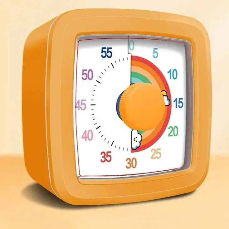 Children's Night Light Visible Learning Timer with 60-minute countdown for home and school use