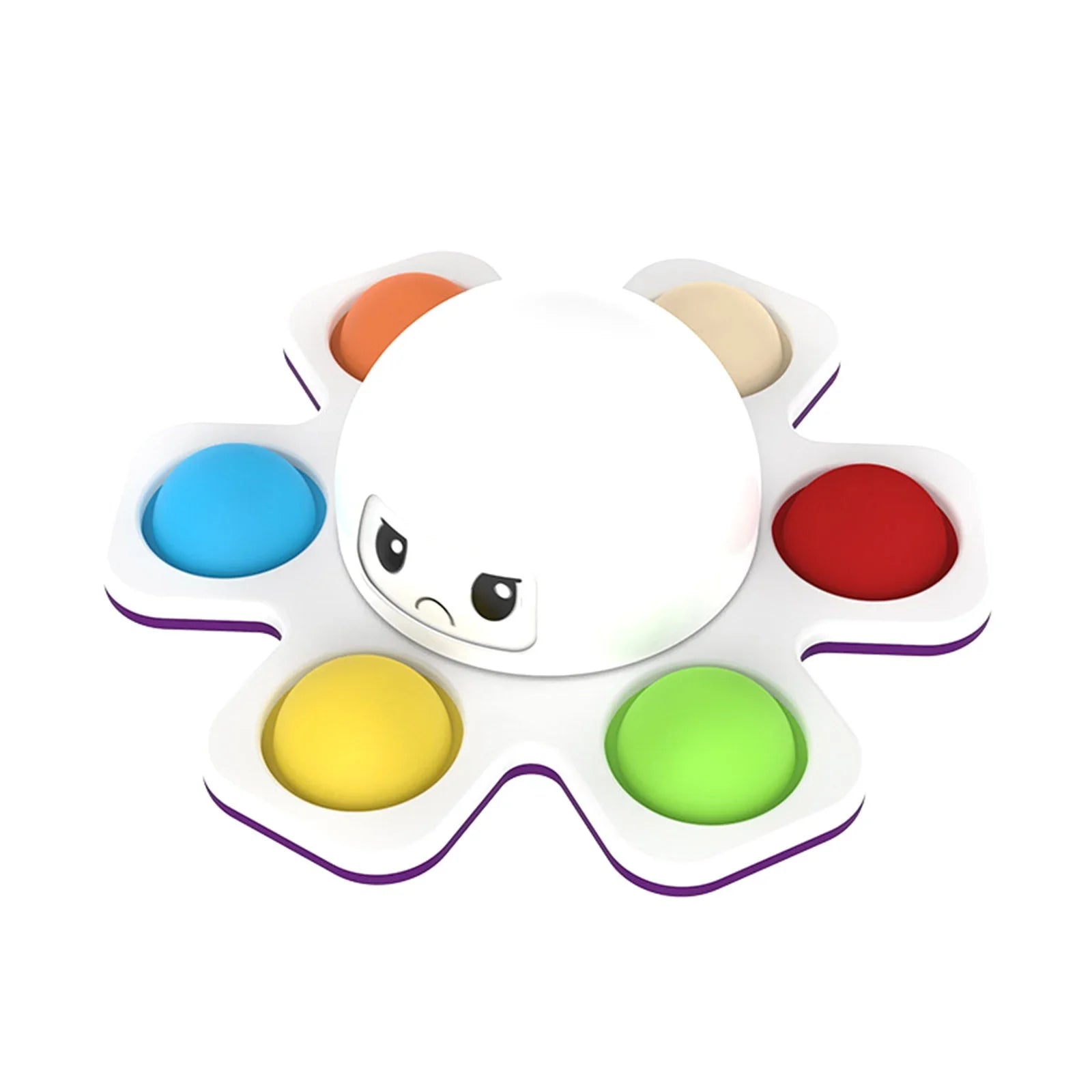 1PCS New Anti Stress Push Bubble Fidget Spinner Face-Changing Sensory Toy Push popete Spiner Stress Relief Fidget Toys For Kids Atypical Journey Store