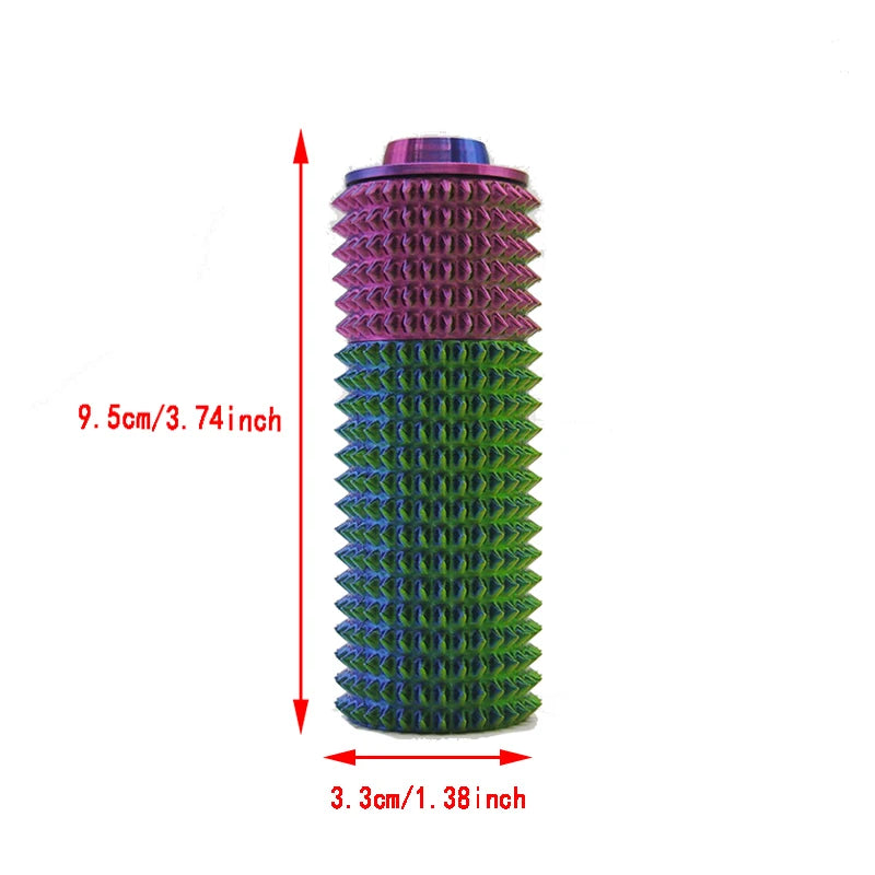 Sensory Roller Fidget Toy Clicker Tactile Spikes for Anxiety Stress Relief Pain Stimming Autism Over Stimulation with Lanyard Atypical Journey Store