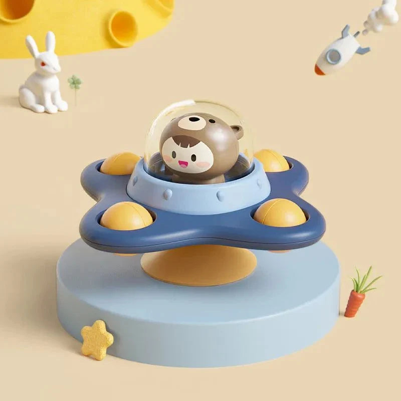 Montessori Baby Spin Cup - Sensory Bath Toy with Suction Base for Toddlers Atypical Journey Store