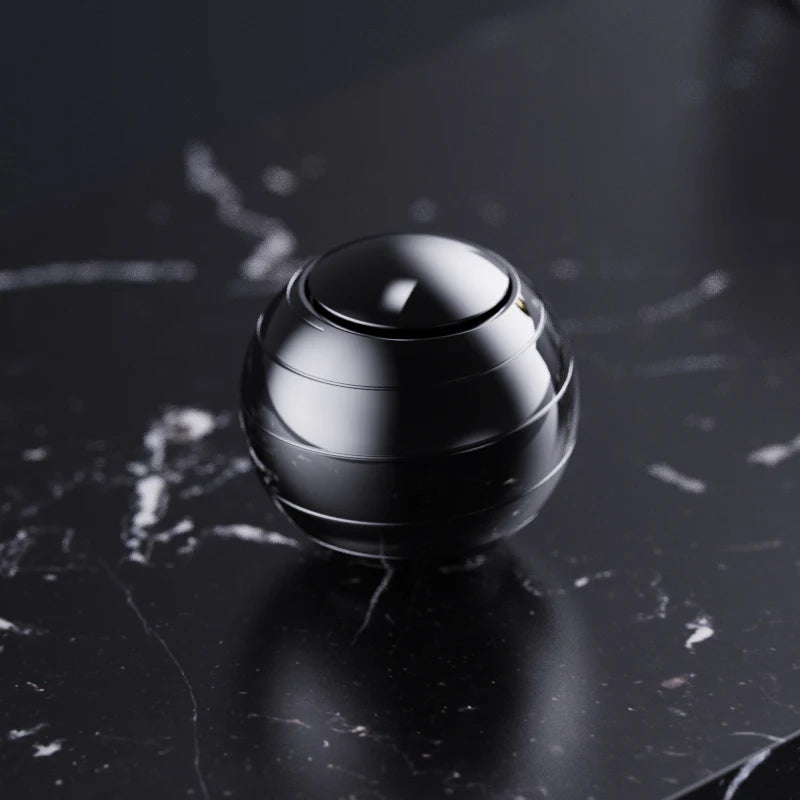 EDC Finger Decompression Metal Desktop Gyroscope Finger Stress-Relieving Toy Stress Relief Visual Fidget Spinner Children's Gift Atypical Journey Store