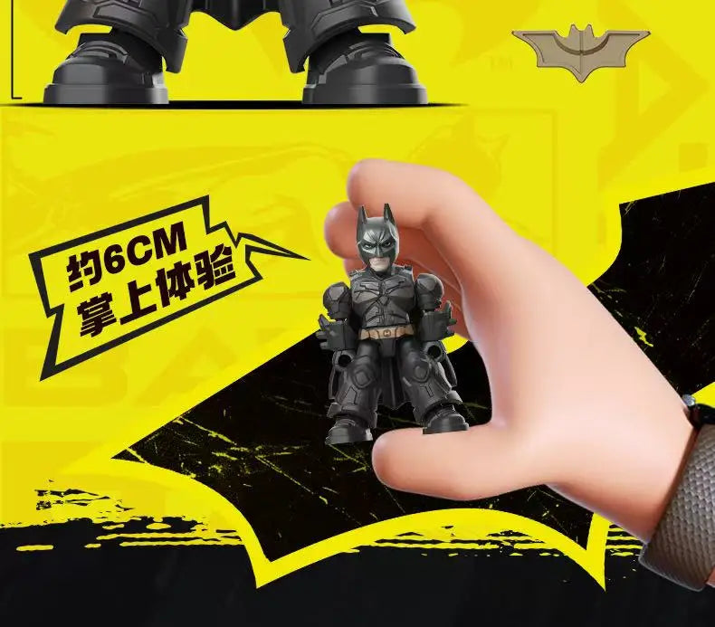 Blokees DC Hero Star Combination Batman Building Blocks Toys  Defender Bat Shadow Breaking Dawn Collectible Cartoon Model Gifts Atypical Journey Store