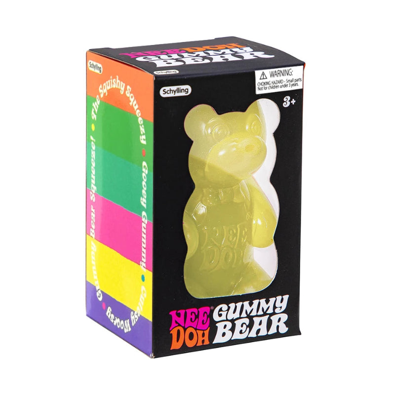 Schylling Nee doh Maltose Cute Bear Maltose Squeeze Toy Dough Colorful Sensory Toy Creative  Item Desk Decoration Stress Relief Atypical Journey Store