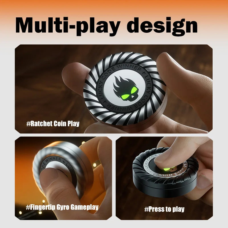 EDC Fidget Toys Fidget Spinner Clicker Fidget Ratchet Roller Fidget Little Devil Fidget Stress Relief Toys Adult Kid Gift Atypical Journey Store