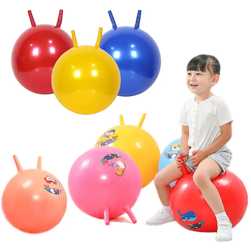 Montessori Sensory Integration Training Balance ball Children toys Parish inflatable Jumping ball Outdoor activities sports game Atypical Journey Store