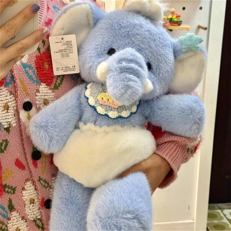 Kawaii Cute Elephant Plush Toy - Soft Comfy Baby Wear Animal Plushie for Kids Atypical Journey Store