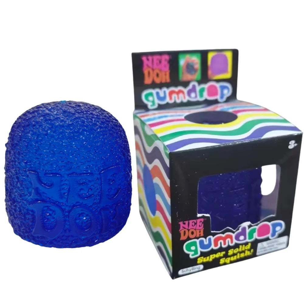 Schylling Mini Candy NeeDoh Gumdrop Soft Sensory Fidget Toy Stress Relief Squeeze Ball Blind Box Atypical Journey Store