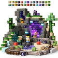 Magnetic Building Blocks Mine World Magnetic Mine Exploration Construction Brick Cube STEM Toy Set Gift for Boy Girl Children Atypical Journey Store