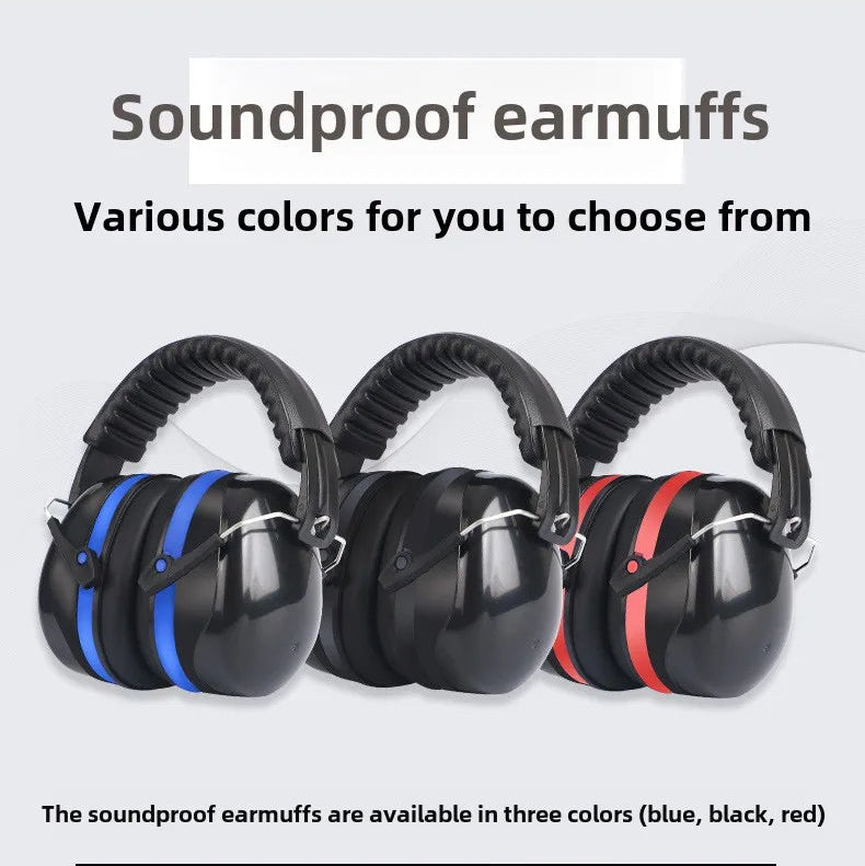 Hearing Protection Noise Canceling Ear Muffs Adult Headphones Suitable for Lawn Mowing, DIY, Construction, Carpentry, Shooting Atypical Journey Store