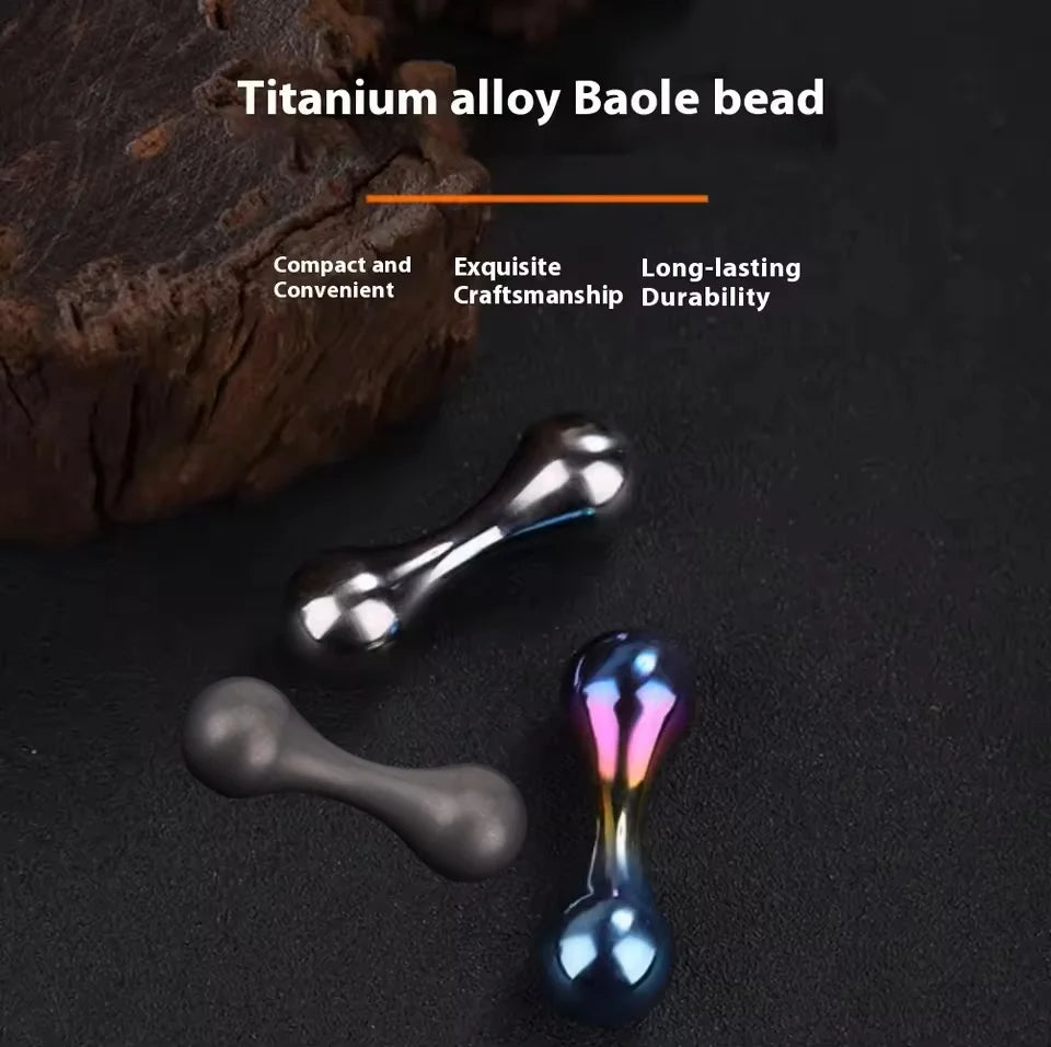 Baole Zhu Fingerbone Titanium Alloy Fingertip Gyroscope Begleri Toy Fingerbone Extreme EDC Stress Relief Autism ADHD Cool Atypical Journey Store