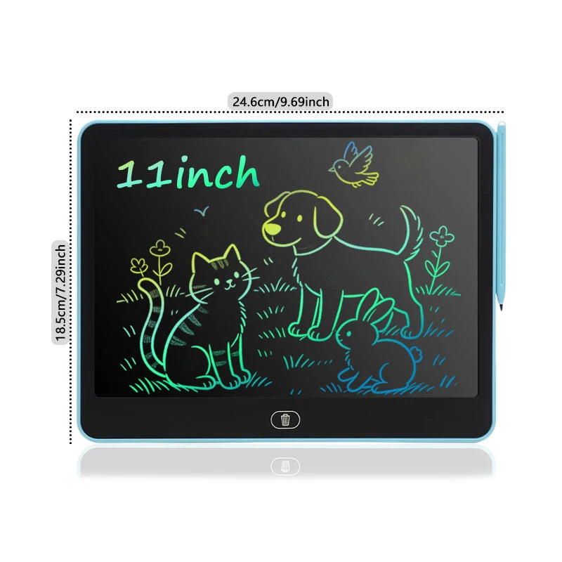 16/13/11/8-inch kids LCD Drawing Board Portable Digital Sketchpad for Art Creativity And Learning Doodle Board Educational Toys Atypical Journey Store