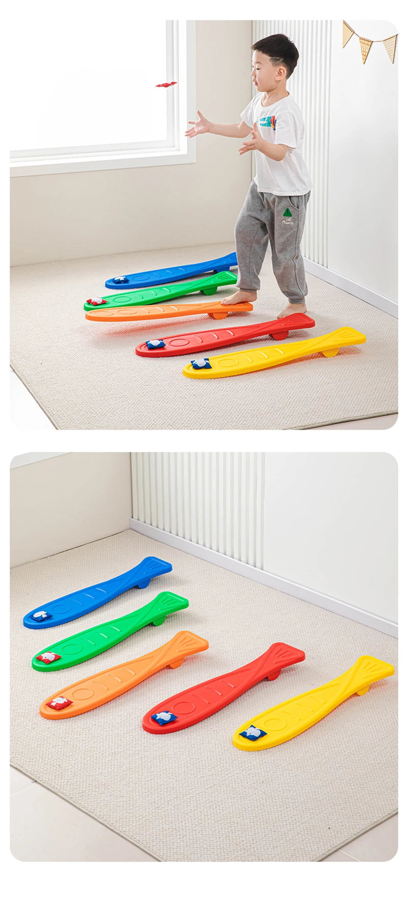 Children Outdoor Toy Balance Stepping stone Foot Tactile Sensory Integration Training Social Game Montessori  Autism Therapy Toy Atypical Journey Store
