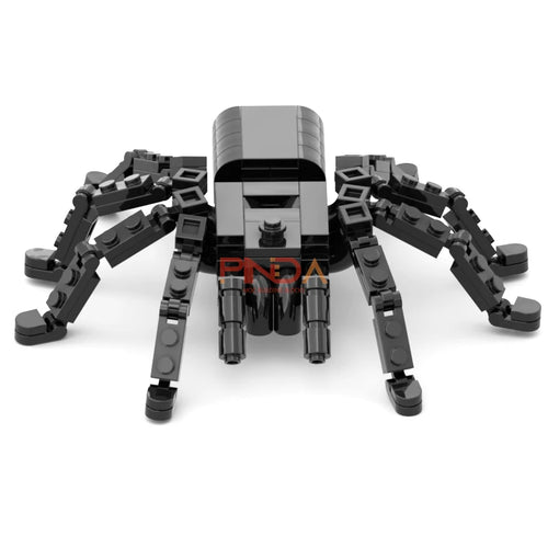 126 Pcs Talantula Black Spider Model Set Building Blocks Creative Animals MOC Construction Bricks Tricky Toy Halloween Kid Gifts Atypical Journey Store