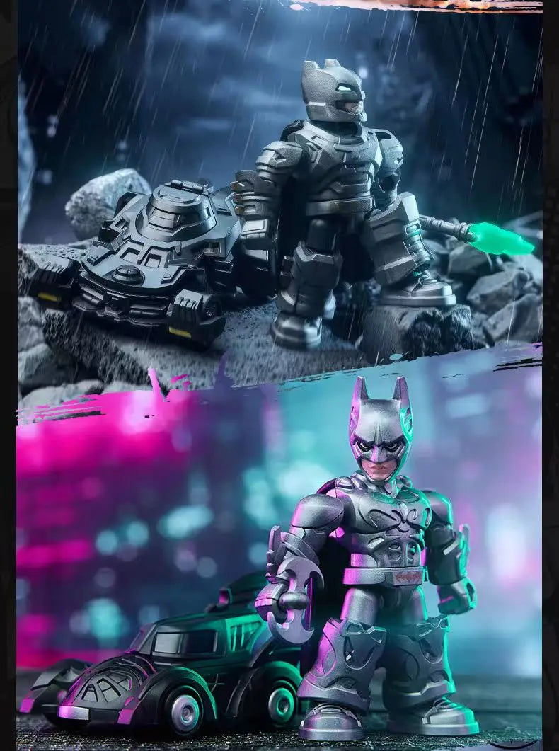 Blokees DC Hero Star Combination Batman Building Blocks Toys  Defender Bat Shadow Breaking Dawn Collectible Cartoon Model Gifts Atypical Journey Store