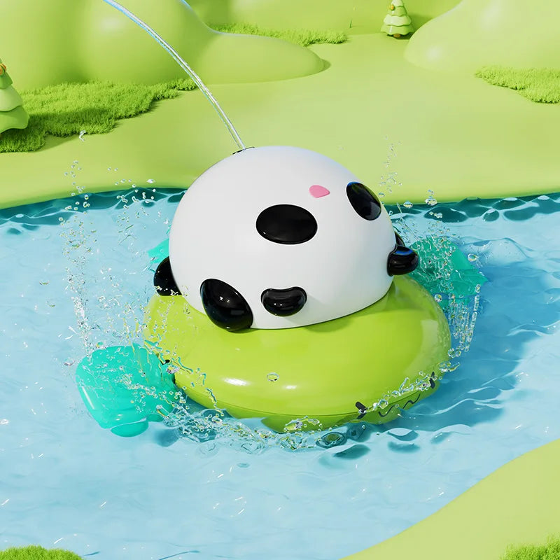 Wind-up Pig Pull String Bath Toys, Baby Kids Water Fun Swimming Pool Floating Squeeze & Spray Animal water Toys for Kids Atypical Journey Store
