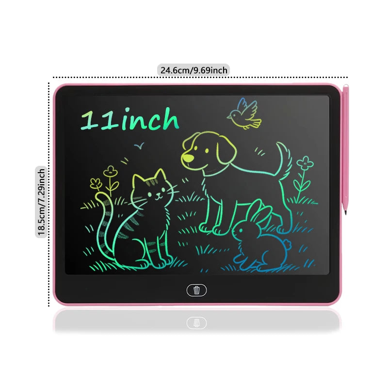 16/13/11/8-inch kids LCD Drawing Board Portable Digital Sketchpad for Art Creativity And Learning Doodle Board Educational Toys Atypical Journey Store