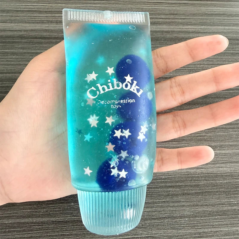 Toothpaste Stress Ball Moldable Squishy Toy No Rebound Stress Relief Fidget Toys Decompression Squeeze Toy Gifts for Adult Atypical Journey Store