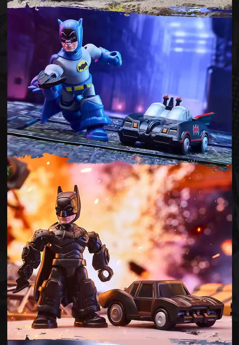 Blokees DC Hero Star Combination Batman Building Blocks Toys  Defender Bat Shadow Breaking Dawn Collectible Cartoon Model Gifts Atypical Journey Store