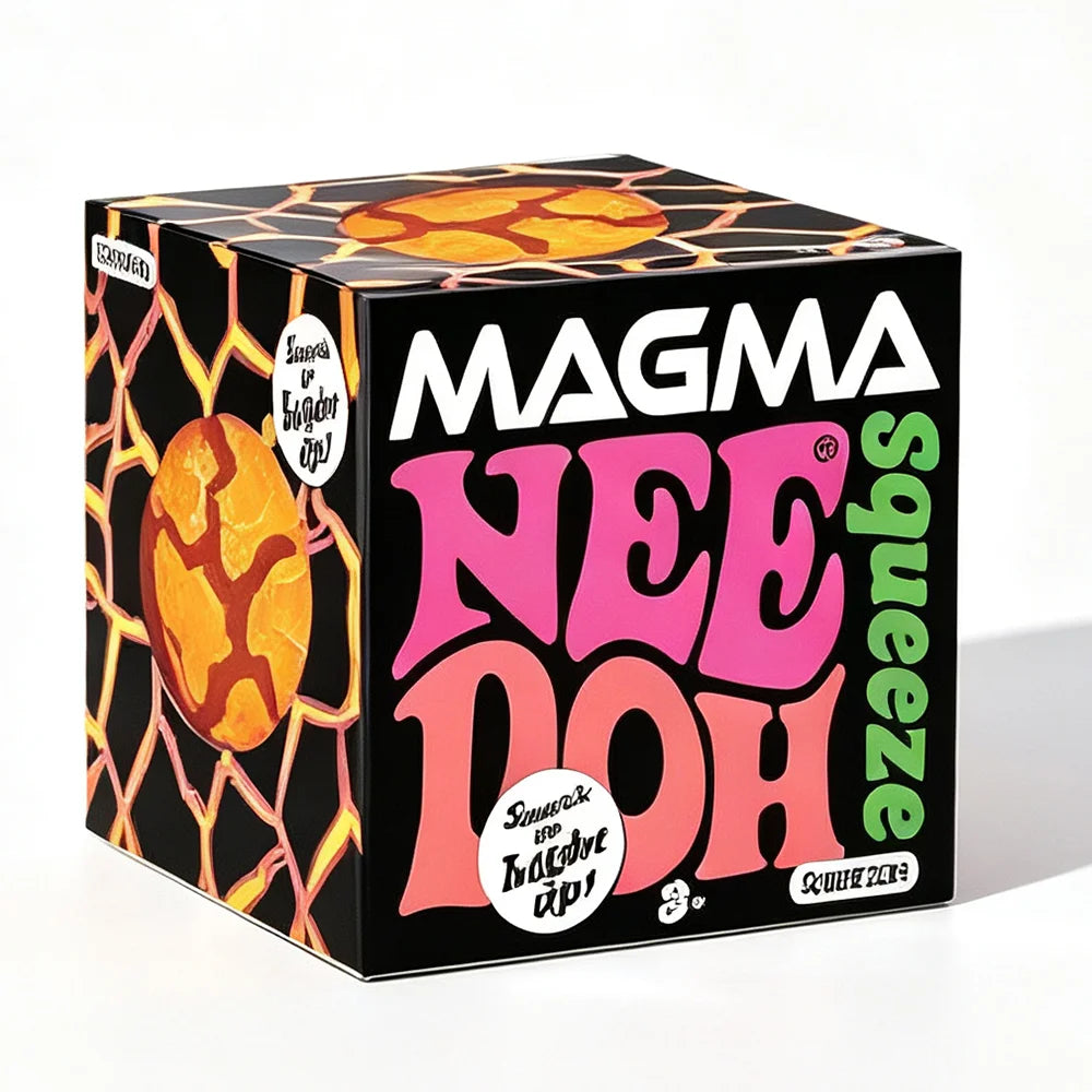 New Product NeeDoh Glitter Magma Ball Crunch Crunch Stress Relief Toy Squeeze Toy Nice Cube Sensory Toy for Adults gifts Atypical Journey Store