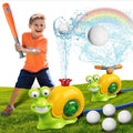 Kids Snail Water Sprinkler Toy - Automatic Outdoor Baseball Game for Fun Summer Play Atypical Journey Store