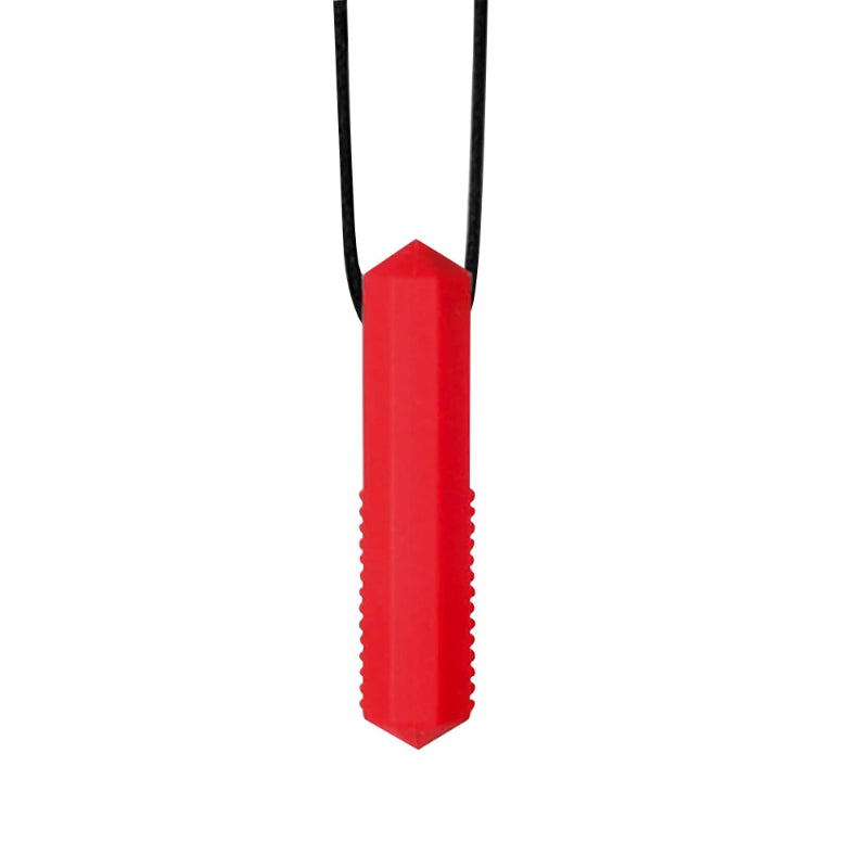 1pcs Silicone Teether Kids Chew Necklace Sensory Chewy Pendant Oral Motor Toys Therapy Tools for Autism ADHD chidren's goods Atypical Journey Store